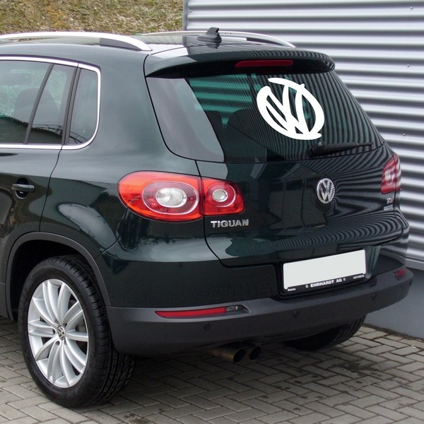 Exemple de stickers muraux: VW Design